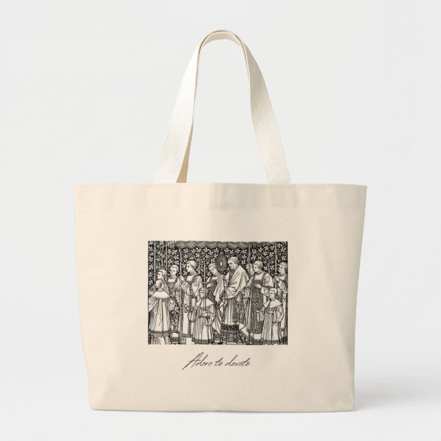 La bolsa de adoración (Frente)