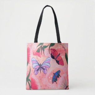 La bolsa de arte aborigen del amanecer