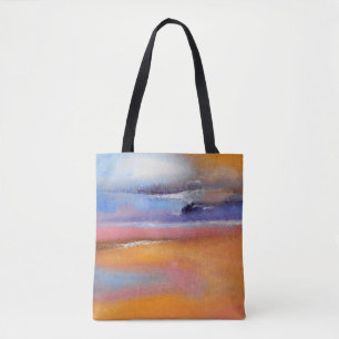 La bolsa de asas abstracta ambarina