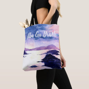 La bolsa de asas adaptable de Acuarela del gaélic