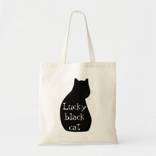 La bolsa de asas afortunada del gato negro