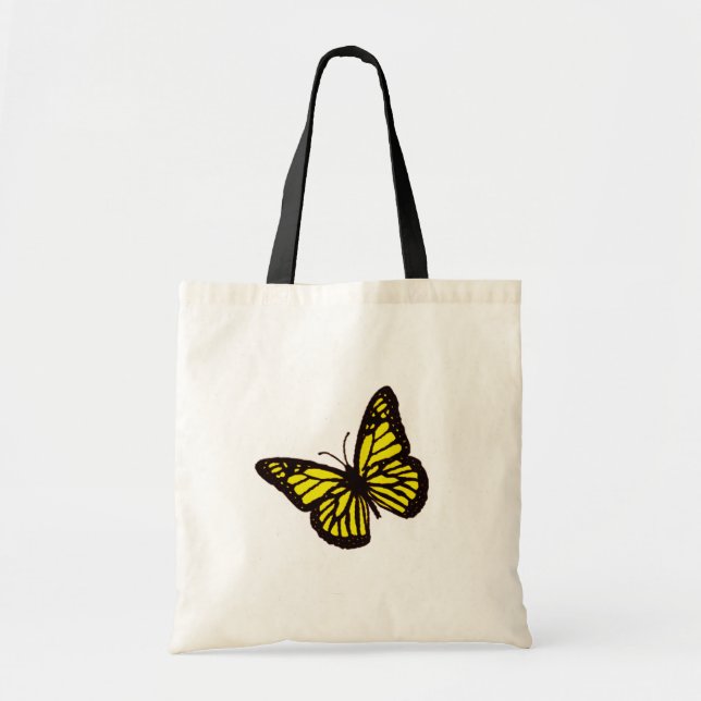 La bolsa de asas amarilla de la mariposa (Frente)