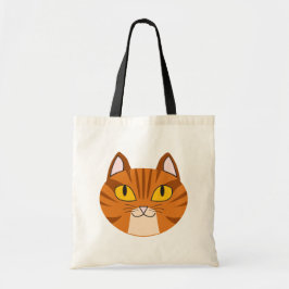 La bolsa de asas anaranjada del Tabby