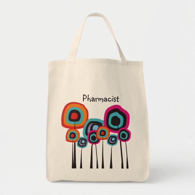 La bolsa de asas artsy del farmacéutico (Frente)