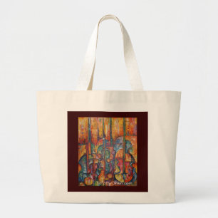 La bolsa de asas atada del arte del instrumento