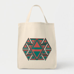 La bolsa de asas azteca tribal del ultramarinos