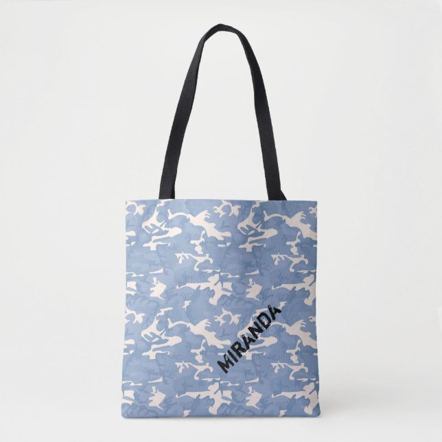 La bolsa de asas azul de Camo (Anverso)