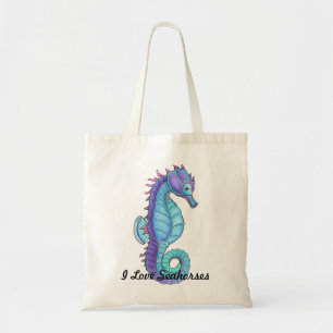 La bolsa de asas azul del Seahorse