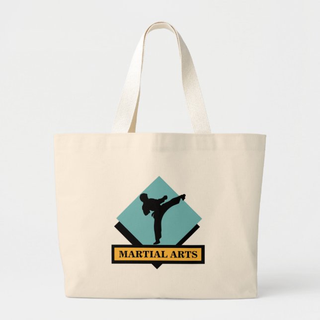La bolsa de asas azul del varón de los artes (Frente)