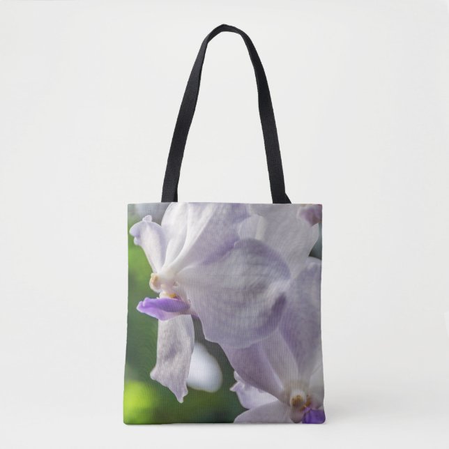 La bolsa de asas blanca de las orquídeas (Anverso)