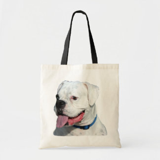 La bolsa de asas blanca del boxeador