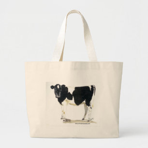 la bolsa de asas blanco y negro