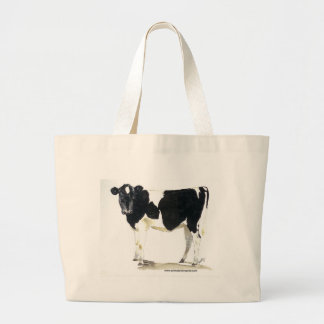 la bolsa de asas blanco y negro