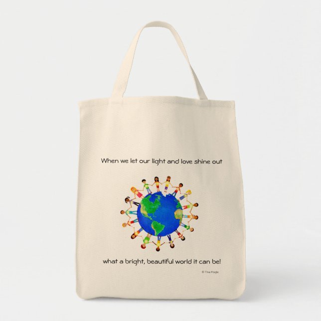 La bolsa de asas brillante del mundo (Frente)