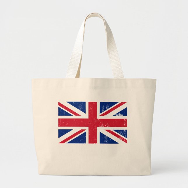La bolsa de asas británica de la bandera de Union (Frente)