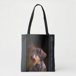 La bolsa de asas cabelluda del Dachshund del