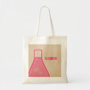 La bolsa de asas caprichosa del cubilete, rosada