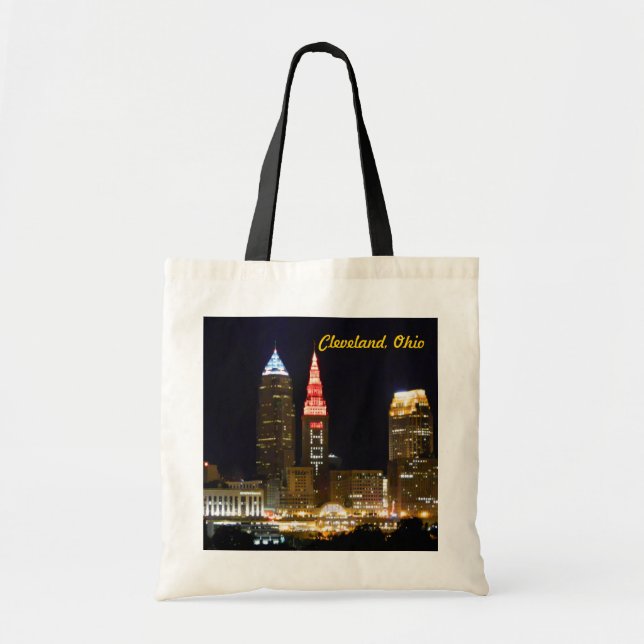 La bolsa de asas céntrica caliente de Cleveland (Frente)