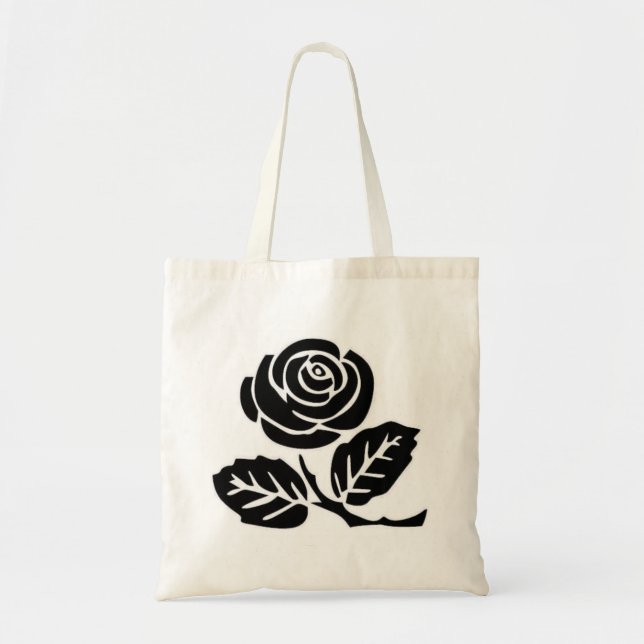 la bolsa de asas color de rosa negra del (Frente)