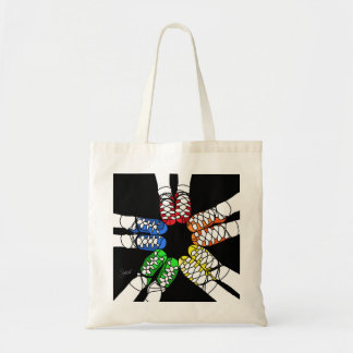 La bolsa de asas coloreada danza de Ghillies del