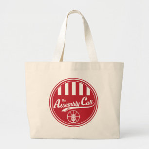 La bolsa de asas con el logotipo de la llamada de