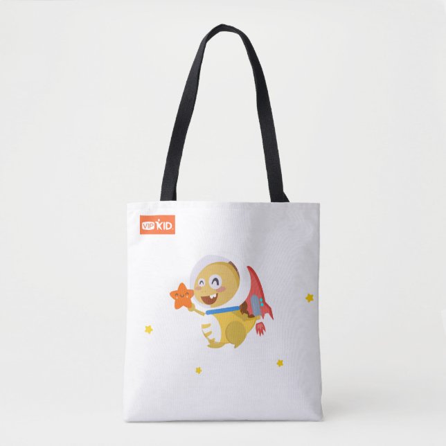 La bolsa de asas cósmica de VIPKID Dino (Anverso)
