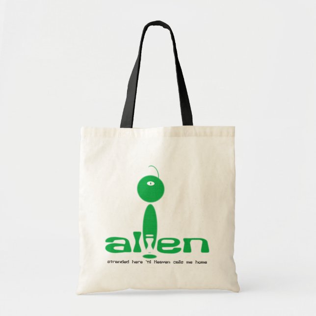 La bolsa de asas cristiana extranjera del paño (Frente)