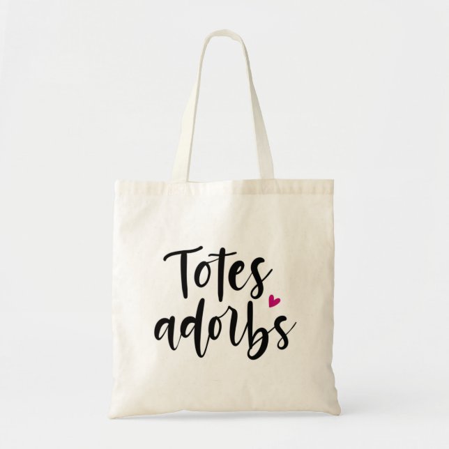 La bolsa de asas de Adorbs de los totes (Frente)