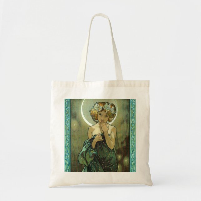La bolsa de asas de Alfonso Mucha Clair De Lune (Frente)