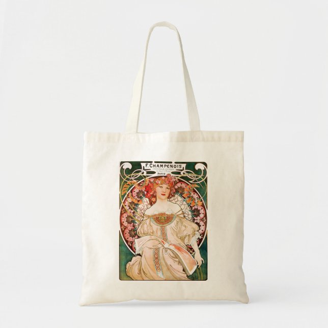 La bolsa de asas de Alfonso Mucha F. Champenois (Frente)
