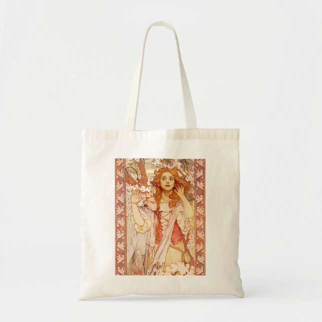 La bolsa de asas de Alfonso Mucha Juana de Arco (Frente)