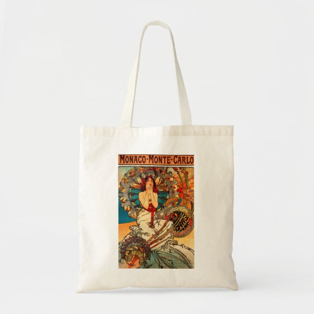 La bolsa de asas de Alfonso Mucha Mónaco Monte (Frente)