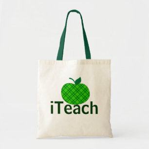 La bolsa de asas de Apple del profesor verde del