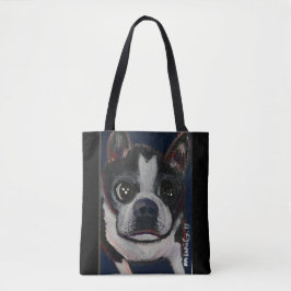 La bolsa de asas de Boston Terrier