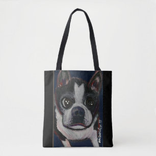 La bolsa de asas de Boston Terrier