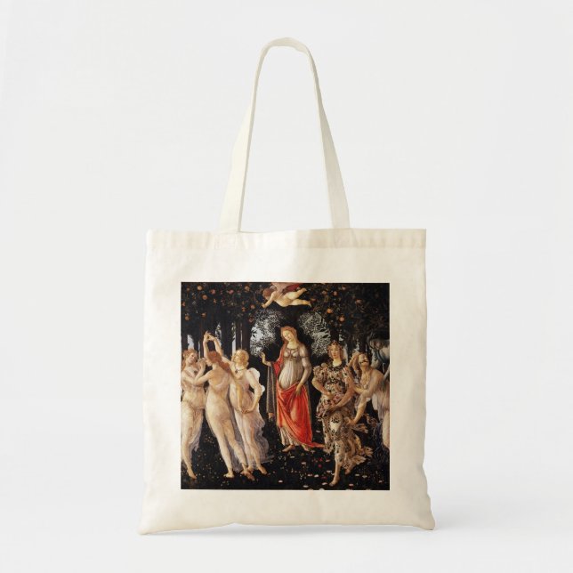 La bolsa de asas de Botticelli Primavera (Frente)