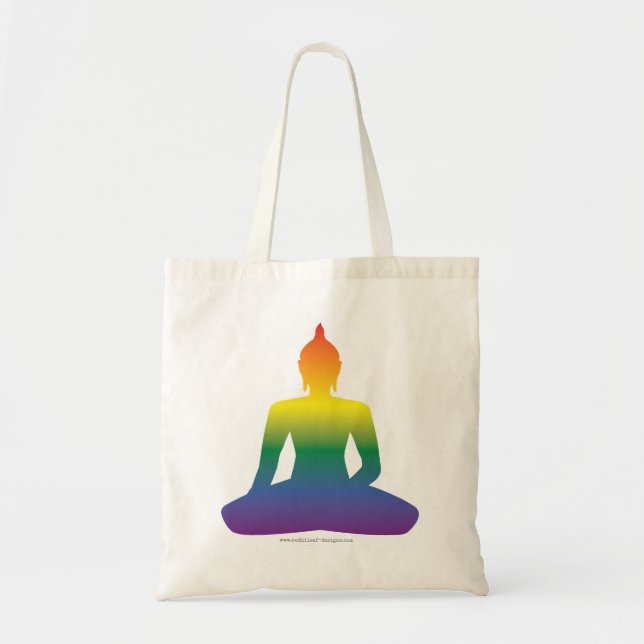 La bolsa de asas de Buda del arco iris (Frente)