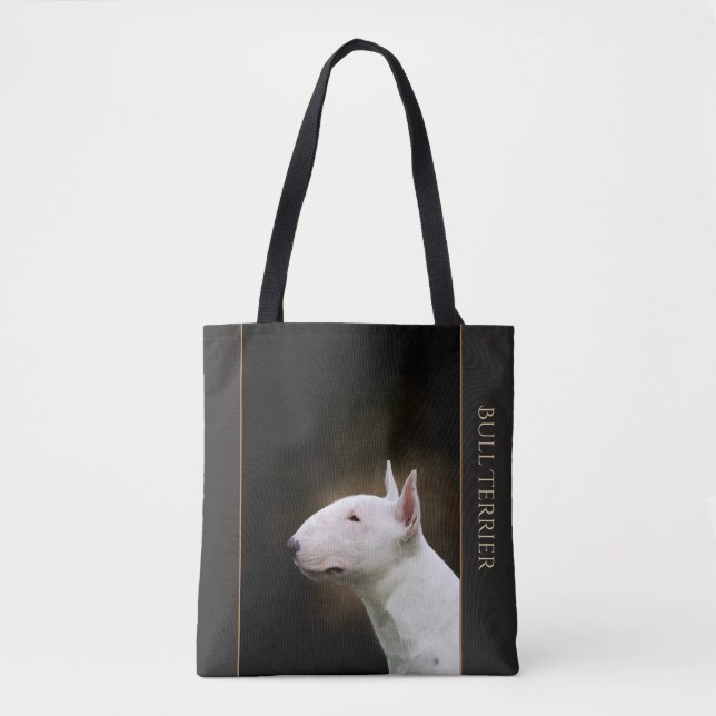 La bolsa de asas de bull terrier (Anverso)