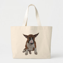 La bolsa de asas de bull terrier del bebé