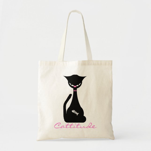 La bolsa de asas de Cattitude (Frente)