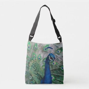La bolsa de asas de Crossbody del pavo real
