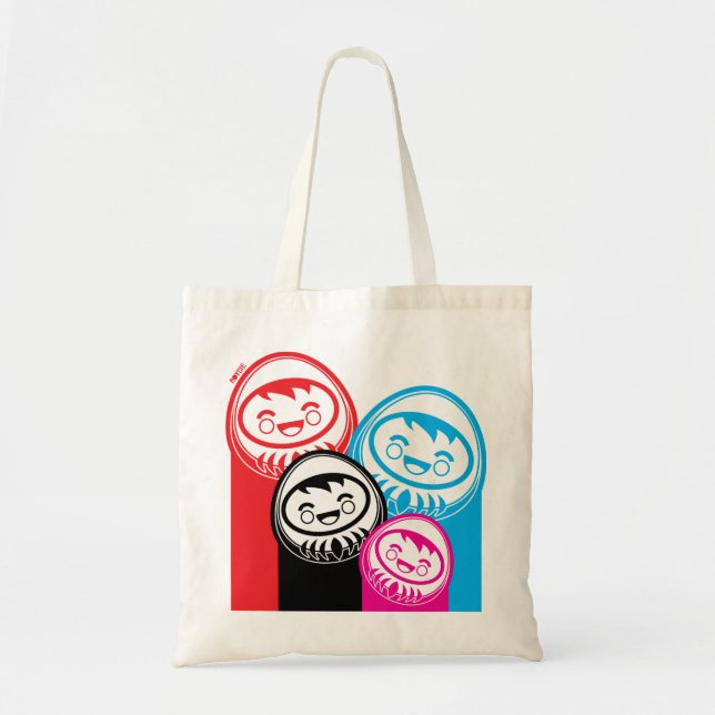 La bolsa de asas de Daruma (Frente)