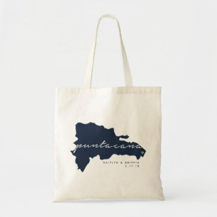 La bolsa de asas de encargo de la boda de Punta