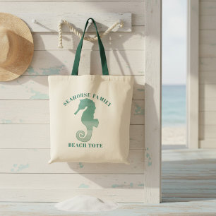 La bolsa de asas de encargo de la playa de la