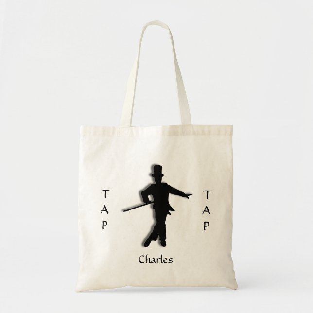 La bolsa de asas de encargo de la silueta de la (Frente)