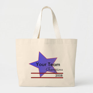 La bolsa de asas de encargo del campeón del equipo