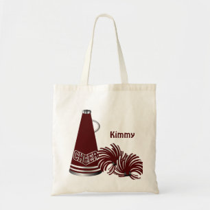 La bolsa de asas de encargo marrón de la animador