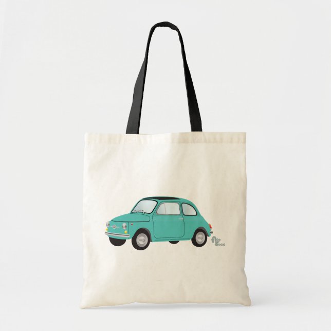 La bolsa de asas de Fiat 500 (Frente)