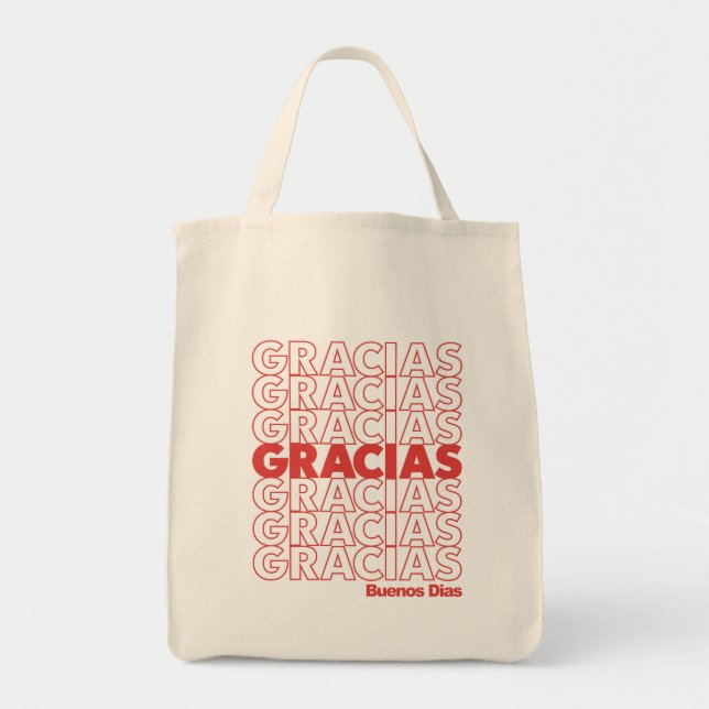 La bolsa de asas de Gracias (Frente)