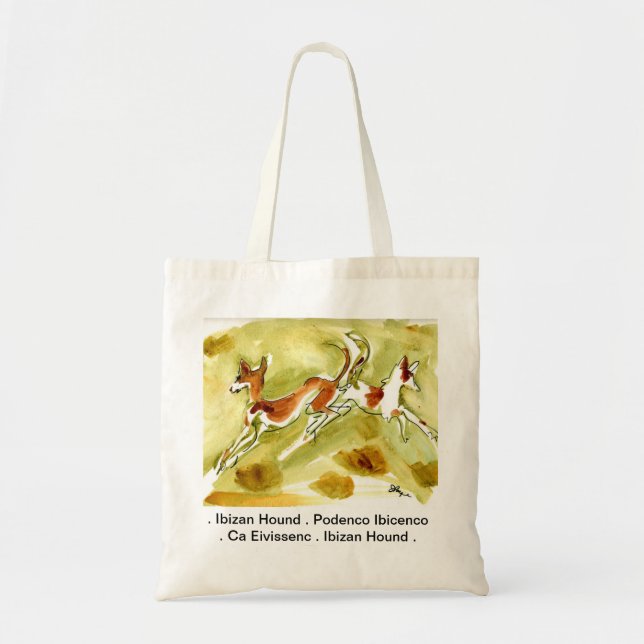 La bolsa de asas de Ibizan Podenco Ca Eivissenc (Frente)